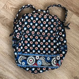 Vera Bradley Night Owl flap front medium backpack